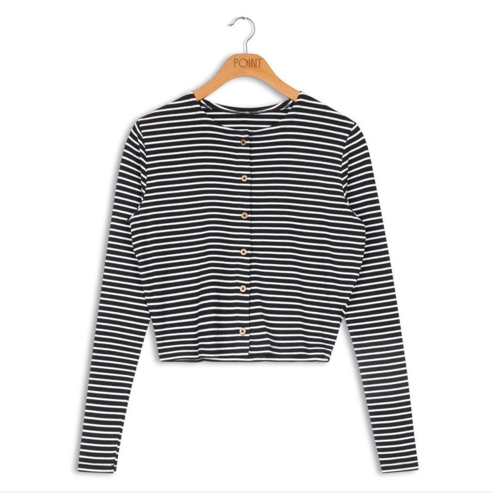 Point Classic Stripe Cardi